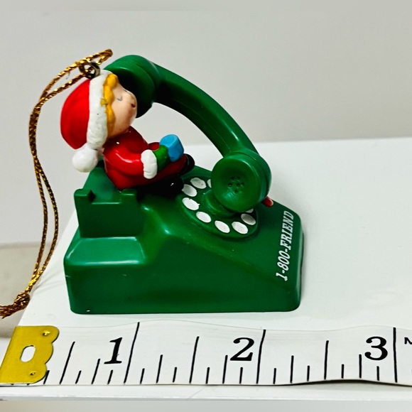 Vintage 1-800-Friend Collectible Ornament - Picture 6 of 6